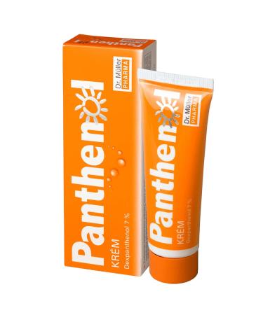 Panthenol Cream After Sun Wind Frost or Laser Care Moisturizes Relieves Soothes Skin After Excessive Exposure to Environmental Stressors 1.01 Fl oz