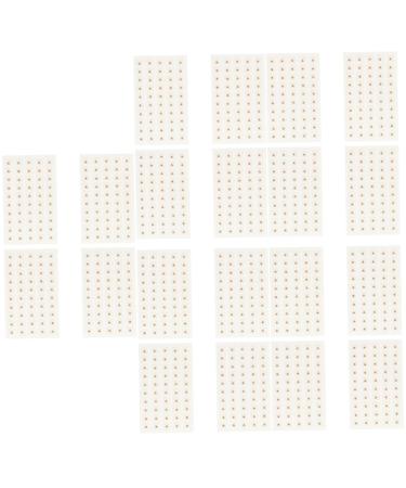 Lalafina 5 sentences 200 pieces of pill paving against ear pressure pellet seeds seeds of vaccaria-ears ear-acupuncture point patches acupuncture massage bean ear care sticker magnet light gelbx5stk 12x11x0.2cmx5pcs