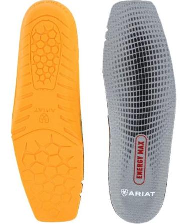 ARIAT Women's Energy Max Wide Square Toe Insole - Size 7.5 Gray | International Shipping Available - Buy Online on GoSupps.com