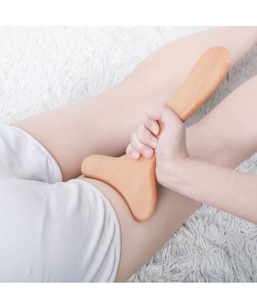 3-in-1 Wood Therapy Massage Tools for Lymphatic Drainage & Anti-Cellulite Body Sculpting - Colombiana Maderotherapy Kit - Buy Online on GoSupps.com