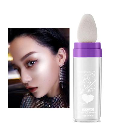 Honey Lace Front Wig Highlighter Face & Body Glow Powder - Natural 3D Powder Puff, Fairy Glitter Highlighting Pat Powder - Buy Online on GoSupps.com