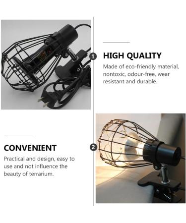 POPETPOP Metal Bulb Cage 2 pcs Box Ceramic Lamp Lampshade Vintage Light Bulbs cage Lamp Protector Metal lamp Protection - Buy Online on GoSupps.com