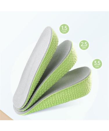 CSCDD Height Increase Insole - Invisible Inner Pads for Men & Women | Sneaker Cushion Boost 1.5-3.5 CM - Buy Online on GoSupps.com