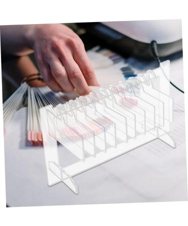 HAPINARY 2 Sets Nail Display Board Durable Nail Tips Holder Acrylic Display Holder Decorative Nail Art Tip Boards Manicure Supplies Nail Tips Display Holder Nail Art Display Supplies - Buy Online on GoSupps.com