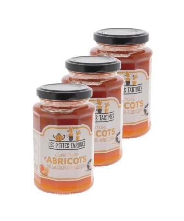 Lot 3x Roussillon Apricot Jam - 315g Jar