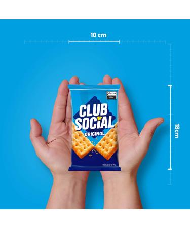 Club Social Galleta 5.07oz | Club Social Biscoito Original 144g - Buy Online on GoSupps.com
