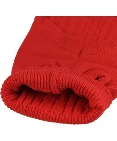 Buy FakeFace Winter Dog Cardigans - Warm & Comfortable Sweaters for Small Dogs | Stylish Chihuahua Knitwear in Red Blue & Brown - Buy Online on GoSupps.com