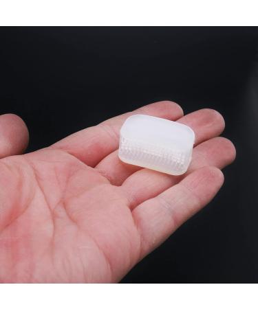 Sprendi Chew Automatic Toothbrush Head - 360 Cleaning Silicone Toothbrush for Adults | Perfect Gift for Birthdays & Valentine's Day (Transparent) - Buy Online on GoSupps.com
