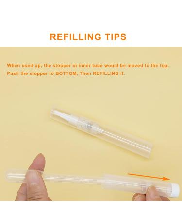 3-Pack Refillable Cuticle Oil Pens - 6ml Jojoba Oil Applicators | Eco-Friendly & Easy to Refill - Buy Online on GoSupps.com