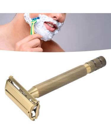 MIMEITOPA for mens handle durable alloy nonslip handle shaving reusable manual shaving replacement blades long lasting - Buy Online on GoSupps.com