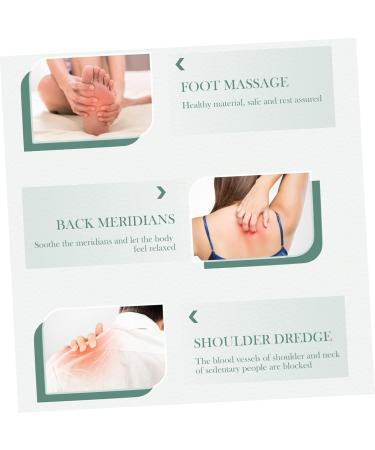 Gatuida 2-in-1 Hair Comb Massager & Gua Sha Device - Scalp & Face Massage Tool for Relaxation | Green 16.5x5.5x3cm - Buy Online on GoSupps.com