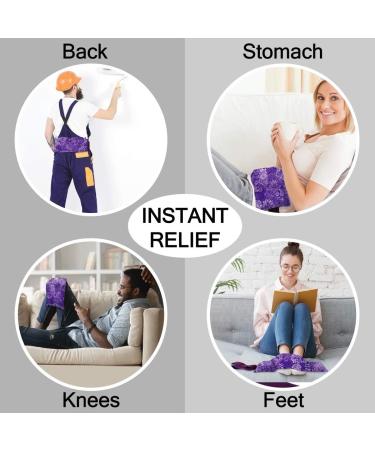 Hot Pockets Microwave Heating Pad for Lower Back Pain Relief - Washable and Microwavable Heat Wrap with Secure to Body Strap  American Made Heating Pad Microwavable Therapy Packs (Purple Flowers) Back Belt-Purple Flowers 1.0 - Buy Online on GoSupps.com