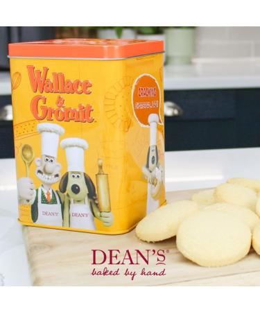 Wallace & Gromit Scottish All Butter Shortbread Biscuit Gift Tin - 300g Reusable Collectable "Cracking Shortbread Box. Delicious Irresistible Luxury Cookie Snack. Give At Christmas Or For A Birthday. - Buy Online on GoSupps.com