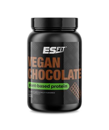 Plant Based Protein | 2lbs | 20g of Protein | Post Workout Muscle Recovery | Tested and Certified (Vegan Chocolate) Vegan Chocolate 2 Pound