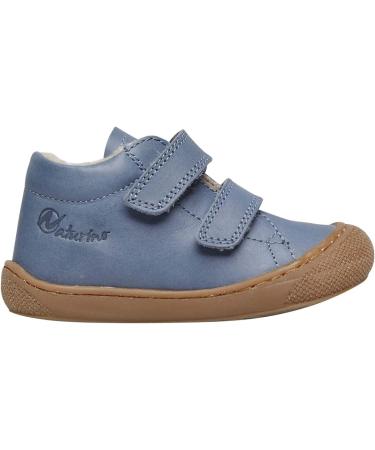 Naturino Cocoon VL-Leather First-Steps Shoes 4 UK Celeste - Premium Quality Infant Shoes - Buy Online on GoSupps.com