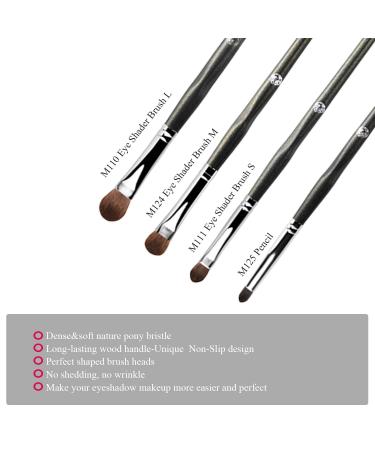 Energy 4-in-1 Essentials Eyeshadow Brush Set | Crease & Blending Makeup Brushes for Flawless Application - Buy Online on GoSupps.com