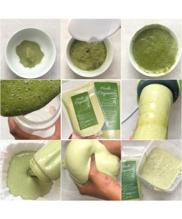 Hud Organics Qasil Powder - Natural Hair Shampoo & Mask for Darker Less Damaged Hair + Body Exfoliator for Soft Skin | Somali Organic Powder (150g) - Buy Online on GoSupps.com