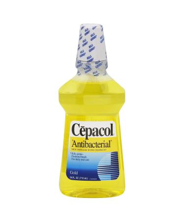 Cepacol Antibacterial Mouthwash  Gold  48oz (2X24oz)