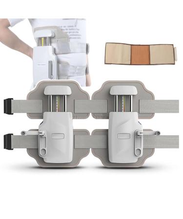 Lumbar spine tapes traction device device for correction of the lumbar muscle strain 450 N synchronous/one-sided support correction for waist circumference 70 115 cm (28 45 inches)