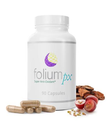 Folium pX Pure Pine Tree Parts/Grape Seed Extract: Nature's Powerhouse Support for Full Body Cleanse and Metal Detox