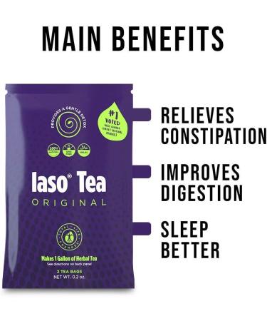 IASO Tea Detox Lose Weight Fast | 1 Week Supply | International Shipping - Buy Online on GoSupps.com