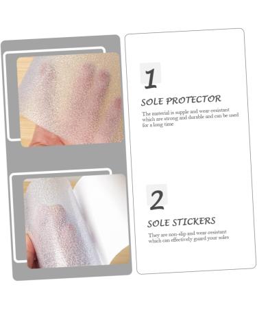 FOMIYES Non-Slip Shoe Grips - 2 Rolls Transparent Sole Stickers for Women - Self-Adhesive Shoe Inserts for Heels & Footwear - Pressure Sensitive Adhesive 50x10CM - Buy Online on GoSupps.com