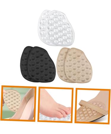 FOMIYES 12 Pairs High Heel Pads | Nonslip Metatarsal Foot Pads for Women | Soft Forefoot Insoles & Stickers for Comfortable Walking - Buy Online on GoSupps.com