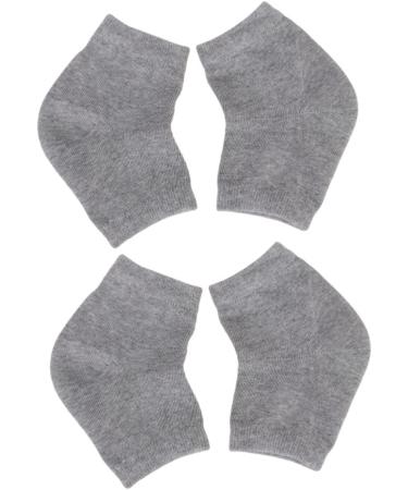 PLAFOPE 4 Pairs Anti-Crack Socks Feet Care Socks Men Socks Gel Spa Socks Heel Sleeves Ankle Socks Spa Gel Socks Anti Crack Heel Socks Mens Sock Feet Repair Socks Foot Socks Man Socks - Buy Online on GoSupps.com