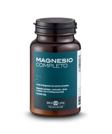 Bios Line BIOS LINE - PRINCIPIUM MAGNESIUM COMPLETE 400 GR 1 PACKAGING Effective | Natural | Daily Wellness - KIT WITH FREE QUIZEN NATURAL SOAP