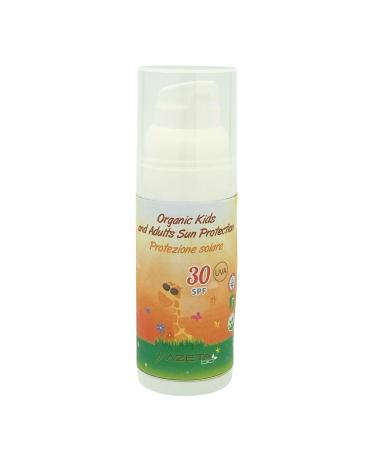 AZETA bio Organic Sunscreen SPF30 Sensitive Face and Body High Immediate Protection for Sensitive Skin Mineral Filter Natural Cosmetics Sun Cream AZETA bio_LUNA Bio 50 ml