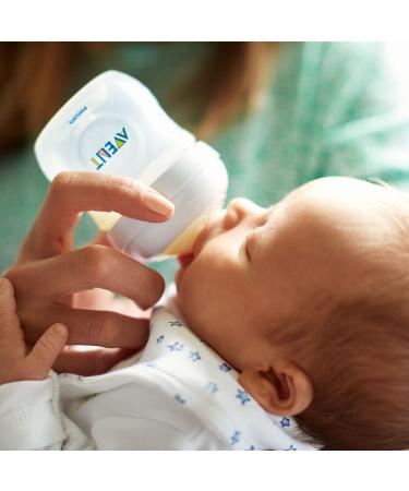 Philips Avent Natural Baby Bottle for Newborns - SCF030/27 2 Pack (125ml) | Buy Now for International Shipping - Buy Online on GoSupps.com