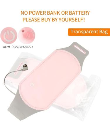 Washable Electric Heating Palace Belt for Menstrual & Waist Pain Relief - 6 Massage Modes Gray Style 1 - Buy Online on GoSupps.com