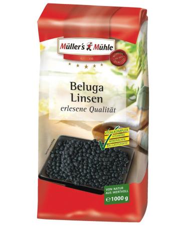M ller's M hle - Beluga Linsen - 1000g