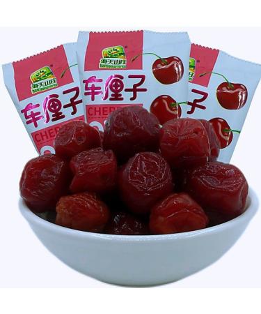 Cherry sweet and sour dried fruit Fresh snack cherries Candied candy fruit snacks candied fruit casual snacks delicious snack gifts (20bags)
