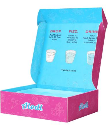 Alodi Super Fat-Burning Dissolvable Tablets - Keto Friendly Gluten & Sugar Free 0 Calorie Vegan Wild Berry Flavor - Boosts Energy 54 Tablets - Buy Online on GoSupps.com