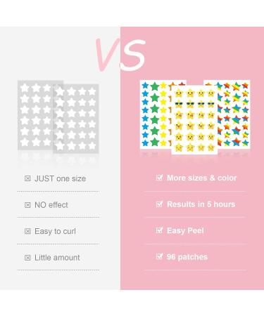 Buy Star Face Pimple Patches - 96 Cute Hydrocolloid Acne Healing Patches for Effective Spot Treatment - Buy Online on GoSupps.com