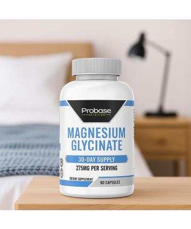 Probase Nutrition Magnesium Glycinate 90 Capsules 30-Day Supply - Buy Online on GoSupps.com