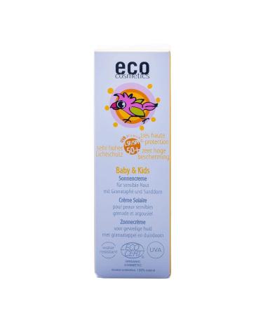 Eco-Friendly Baby Sunscreen SPF 50+ | Waterproof Vegan Natural Cosmetics | 50ml Pack - Buy Online on GoSupps.com