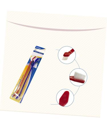 FOMIYES 6 Pcs Toothbrushes Dog Toothbrush and Toothpaste Set Sanitary Brush Double Head 1 count (Pack of 1) As Shownx3pcs - Buy Online on GoSupps.com