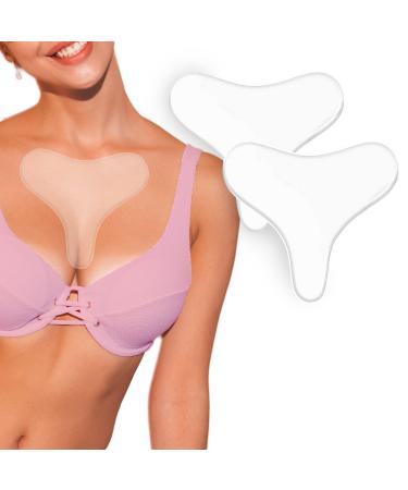 Chest Wrinkle Pads Set Of 2 Decollete Silicone Anti Wrinkle Chest Pads Reusable Anti Age Premium treatment Chest Wrinkle Patches Self Adhesive Pads For Collagen And Skin Tone Repair - Buy Online on GoSupps.com