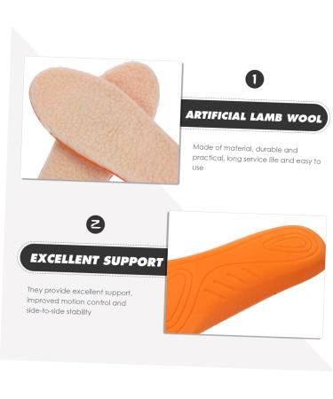 Beaupretty Shoe Cushions - Fleece & Sheepskin Insoles for Men & Women | Winter Comfort & Arch Support - Buy Online on GoSupps.com