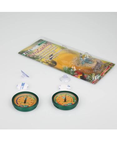 Buy JBL Terra Control 61517 Thermometer & Hygrometer for Terrariums | Accurate Suction Cup Mounted Measurement - Buy Online on GoSupps.com