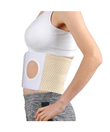 Lifevv Abdominal Ostomy Belt | Hernia Support & Binder for Colostomy Patients (XL 43.3 - Buy Online on GoSupps.com