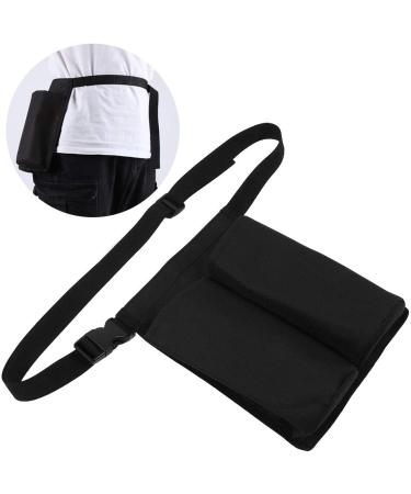 Verdant Touch Adjustable Massage Bottle Holster - Waist Bag for Lotion & Oil with 3 Pockets - Black - International Shipping - Buy Online on GoSupps.com