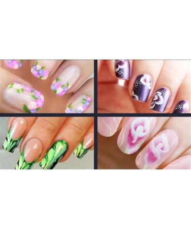 Gracelaza 6pcs Nail Art Brush Set - Professional Paint Brush Pen Set for UV Gel & Acrylic Nail Design - Buy Online on GoSupps.com