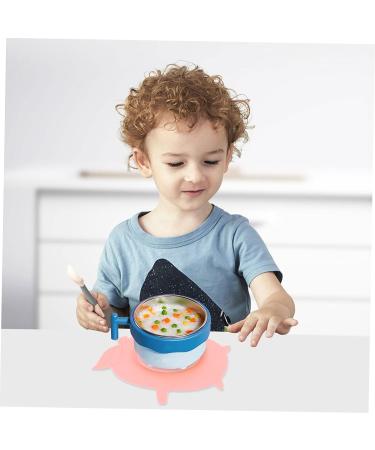 Hohopeti Suction Cup Mat - Kids Placemat for Toddlers and Babies - Pink 11.5X10.5cm - Buy Online on GoSupps.com