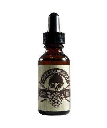 GRAVE BEFORE SHAVE  Pine/Cedar Wood Beard Oil Pine with Cedar Wood afternotes 1 Fl Oz (Pack of 1)