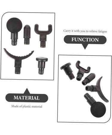 JET COMPRIS 5ST Vibration Massage Head Adapter Set Body Massager Attachments for Athletes | International Shipping Available - Buy Online on GoSupps.com
