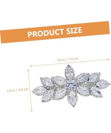 FRCOLOR Diamonds Hair Clip Bridal Rhinestones Hair Clip - Buy Online on GoSupps.com