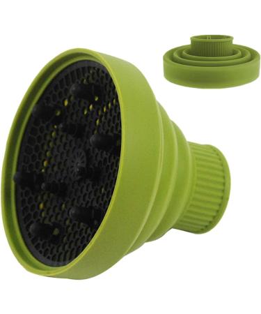 Pzuryhg Blow Dryer Vent Hood - Heat Resistant Foldable Silicone Hair Dryer Vent Hood Soft Multifunctional Universal Hair Dryer Accessories for Hair Styling green - Buy Online on GoSupps.com